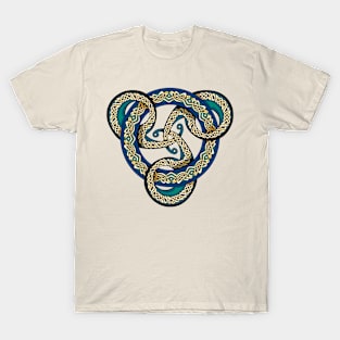 Ancient triskelion vintage T-Shirt